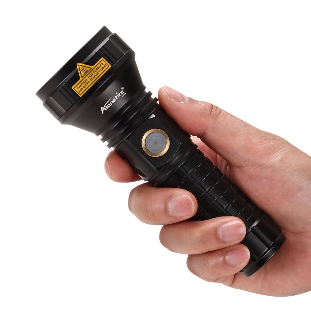 Сверхмощный светодиодный фонарик Alonefire H44 SST20 тактический с USB-зарядкой