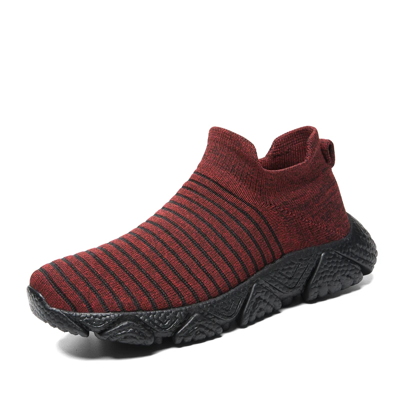 

Men Light Running Shoes Jogging Shoes Breathable Man Sneakers Slip on Loafer Shoe Men's Casual Shoes