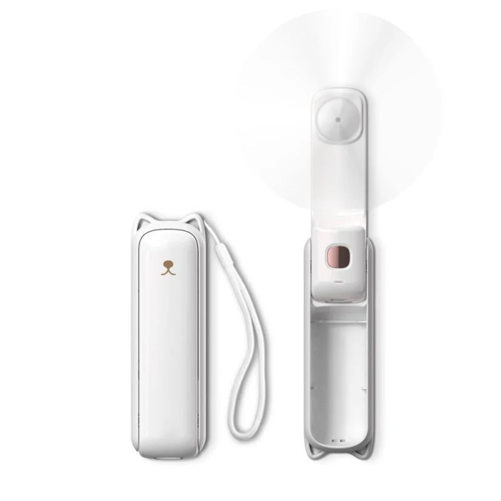 

3 в 1, портативный складной мини-вентилятор с USB-зарядкой