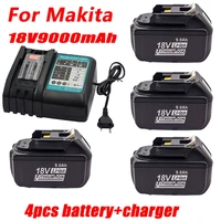 upgrade makita 18v professional battery 9 0ah compatible with bl1860 bl1850 bl1840 bl1830 bl1815b lithium ion battery