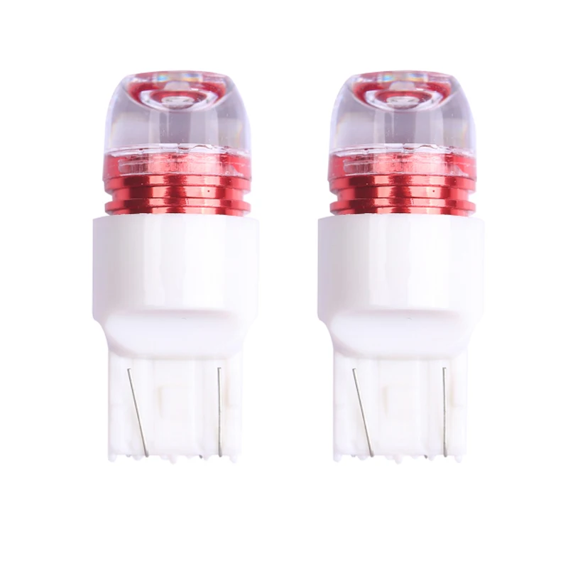 50 шт./лот BAY15D 1157 T20 7443 led Стробоскоп мигание стоп сигналов светодиод P21/5 Вт лампа