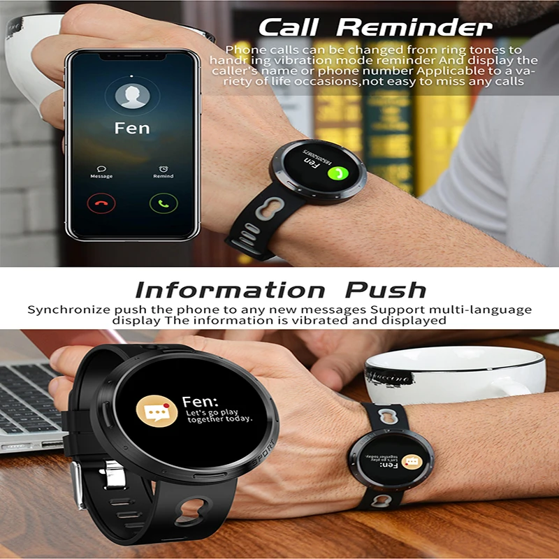 Bluetooth SmartWatch водонепроницаемые часы монитор сердечного ритма фитнес-трекер умные спортивные часы мужские и женские королевские браслеты для ios