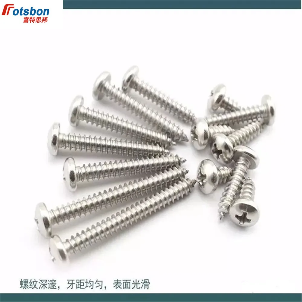 Саморез M3.5 с крестообразной головкой винты из нержавеющей стали шипами Tornillos Viti