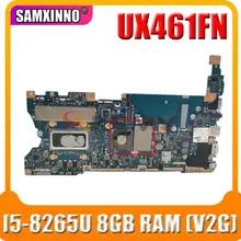For ASUS UX461FN UX461F original motherboard mainboard tested 100% UX461FN laptop motherboard with I5-8265U CPU 8GB RAM （V2G）GPU