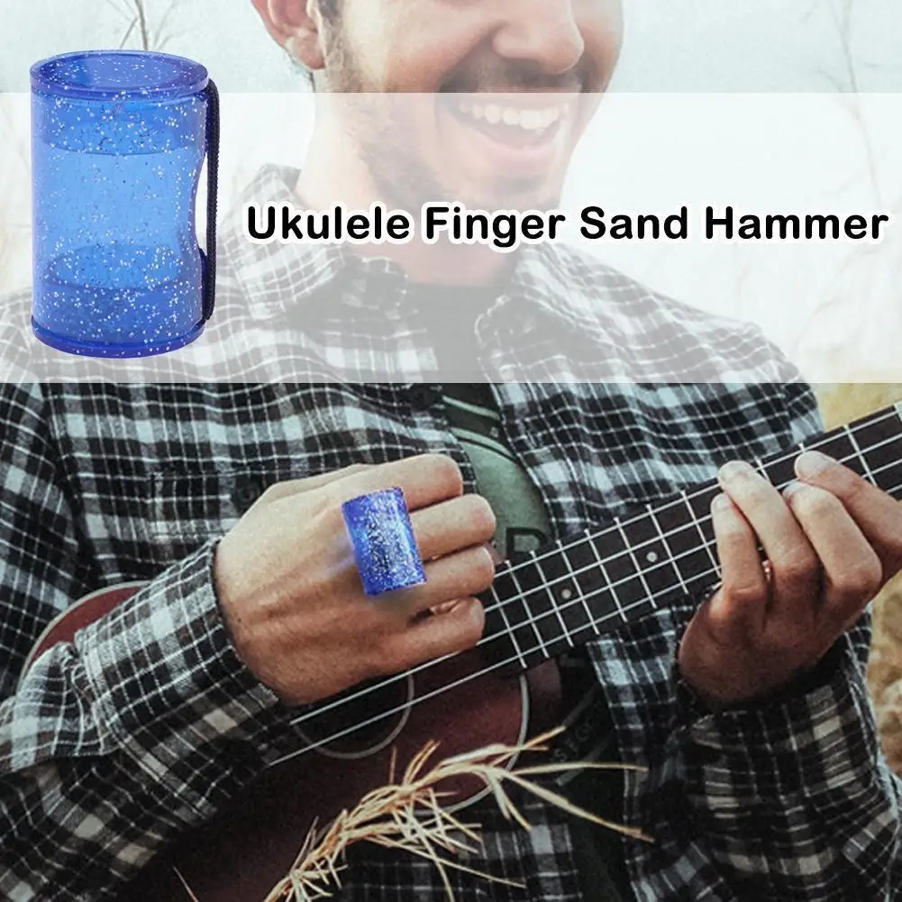 

Аксессуары для ритма песчаного экрана укулеле маленькая гитара с песочным молотком Гавайская укулеле на палец укулеле с песком U4Q5