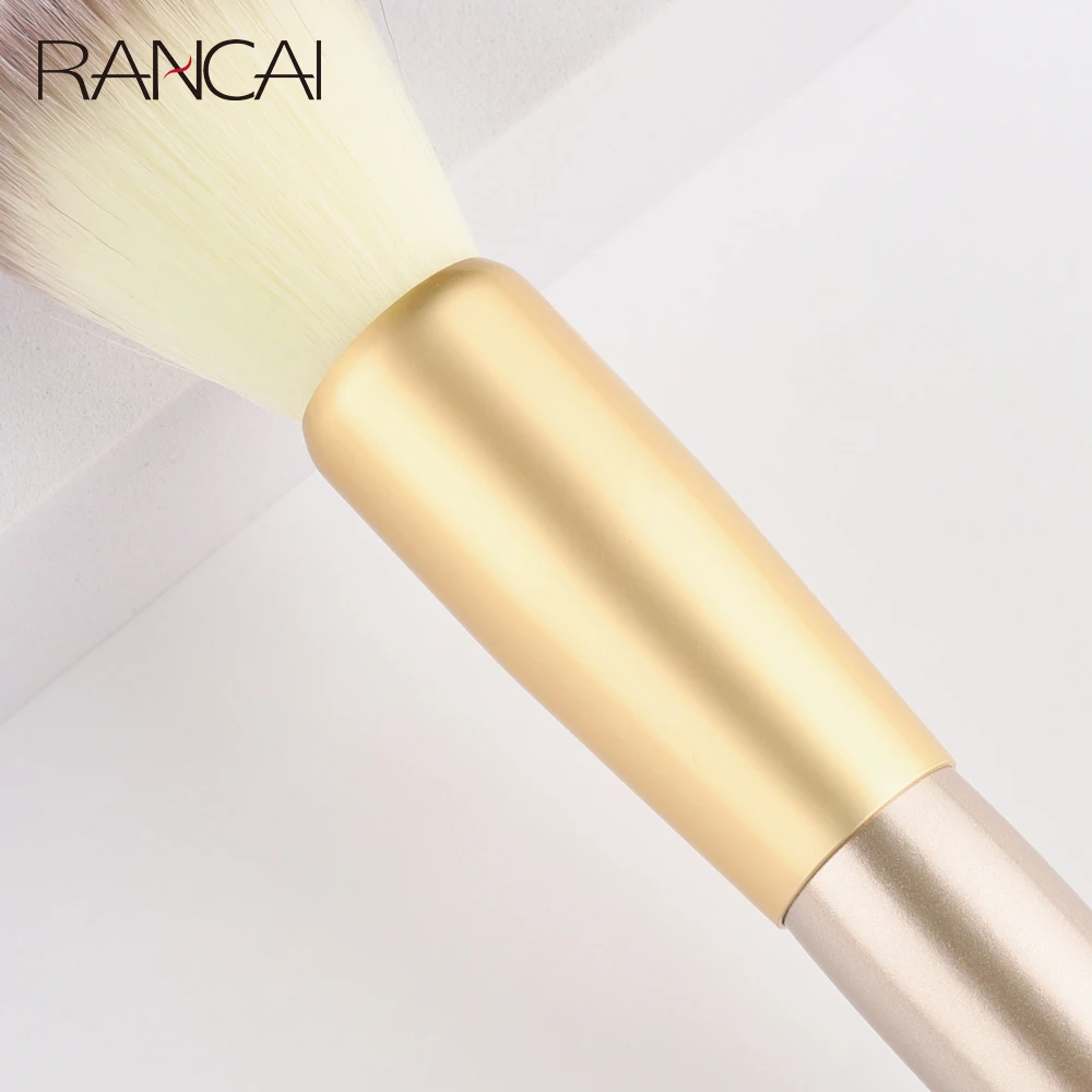 RANCAI 1 шт шампанского отдельные Кисточки для макияжа тональный порошок консилер с