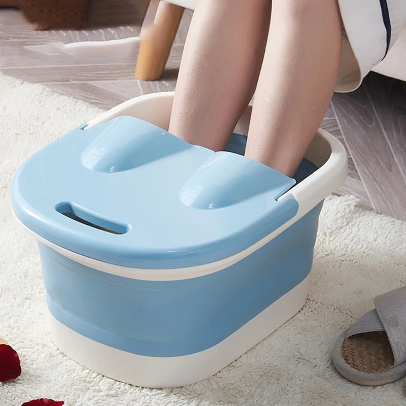 Складная Ванна для ног портативная ванна мытья массажное ведро путешествий таз