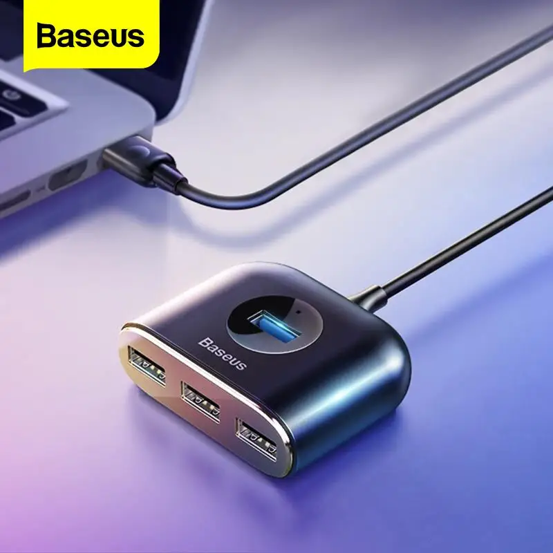 Baseus usb хаб USB 3 0 C HUB для MacBook Pro Surface Type 2 адаптер с Micro компьютера сплиттер|USB-хабы| |