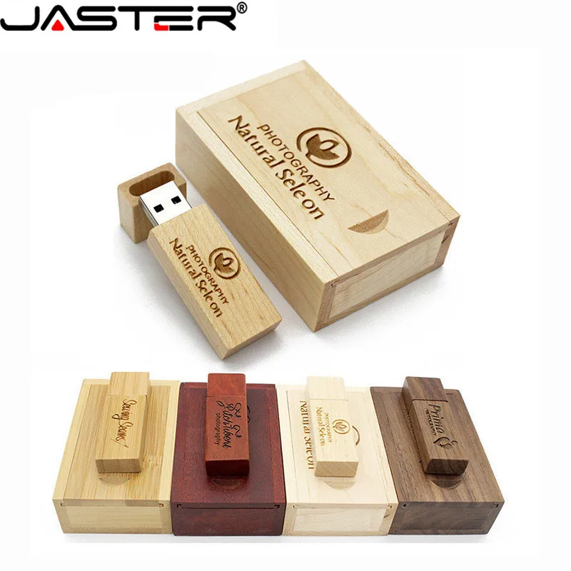 Usb-флеш-накопитель JASTER в деревянной коробке 16-64 Гб | Компьютеры и офис
