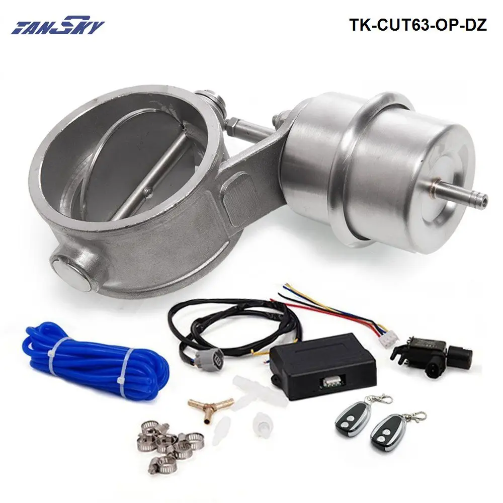 Комплект регулирующих клапанов выхлопных газов с вакуумным приводом вырез 2 5