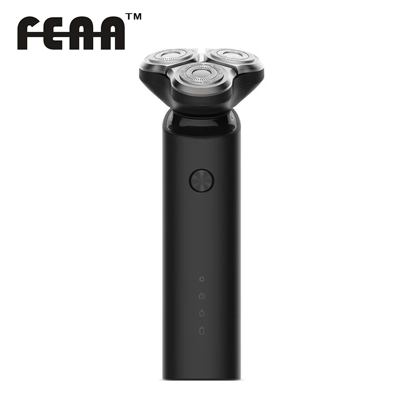 Новейшая электробритва портативная бритва с 3 гибкими головками для сухого и