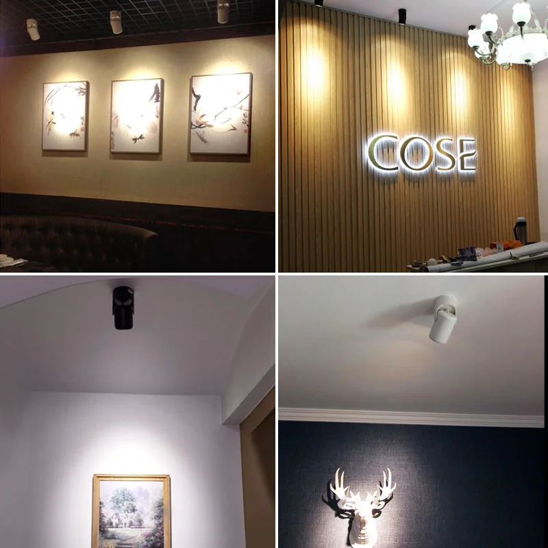 1 регулируемый вращающийся светодиодный светильник регулировка поверхности COB