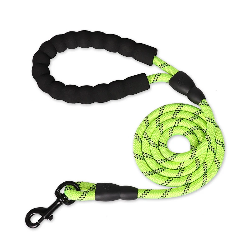 

Dog Supplies Dog Walking Leash Nylon Reflective Round Rope Colorful For Cat Kitten Puppy Pet Supplies Lengthen Leash Accessories