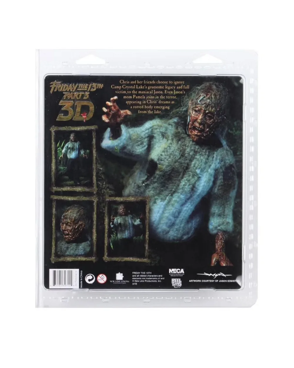 Реальная одежда FreddThe 13TH Part3 3D фигурка Джейсона из фильма Фредди новая