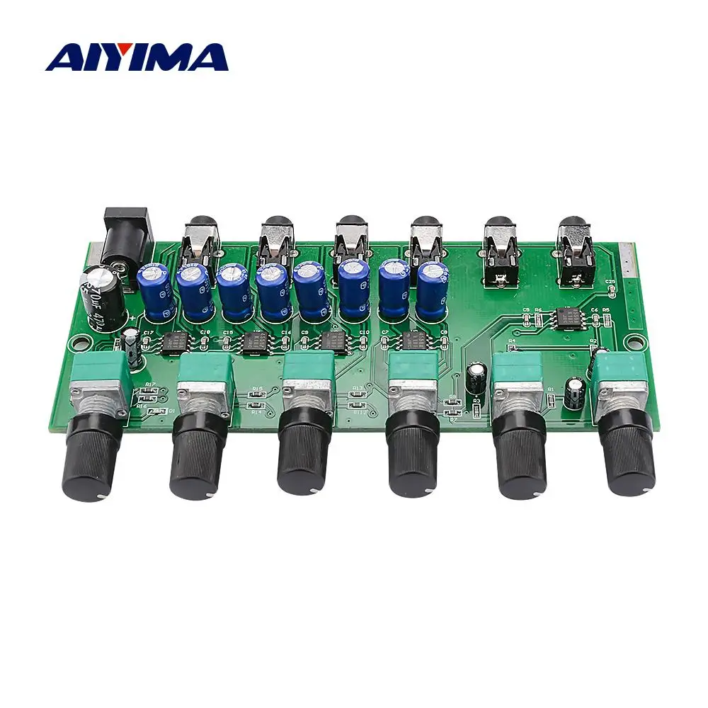 AIYIMA усилители для наушников звуковая панель стереоусилитель 3 5 мм 2 ходовой вход 4