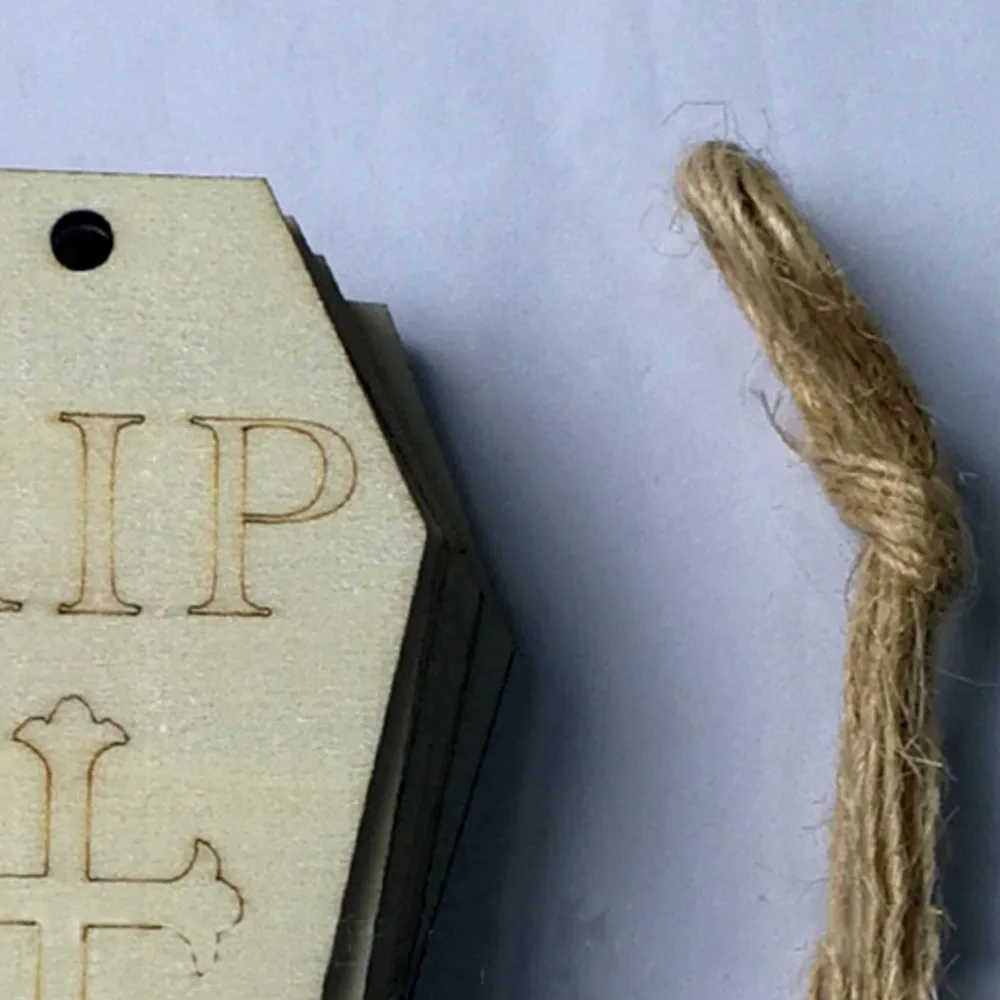 10 шт. DIY Деревянные маленькие подвески на Хэллоуин Diy Подвески Паук Призрак Черный