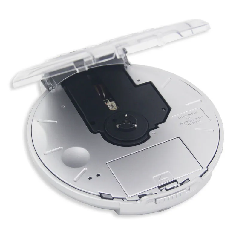

Portable CD walkman discs player support english MP3 disc with headset play music LCD display audio output FM radio shockproof