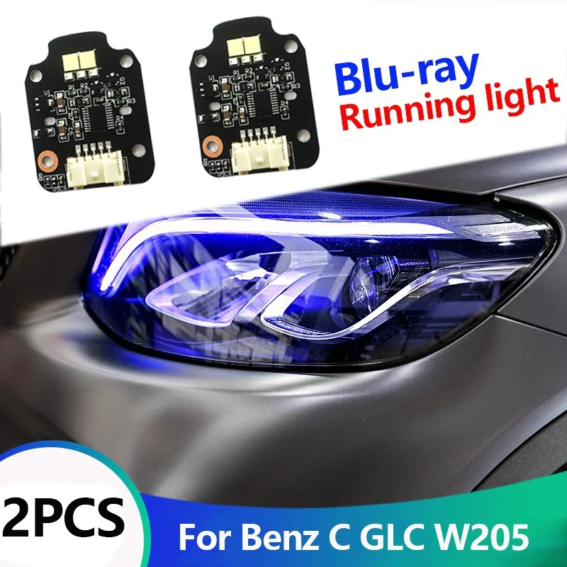 

Head Light Lamp Decoder Driving Light Decode Blu-Ray Running Light Replacement for Mercedes-Benz C-Class W205 C200L