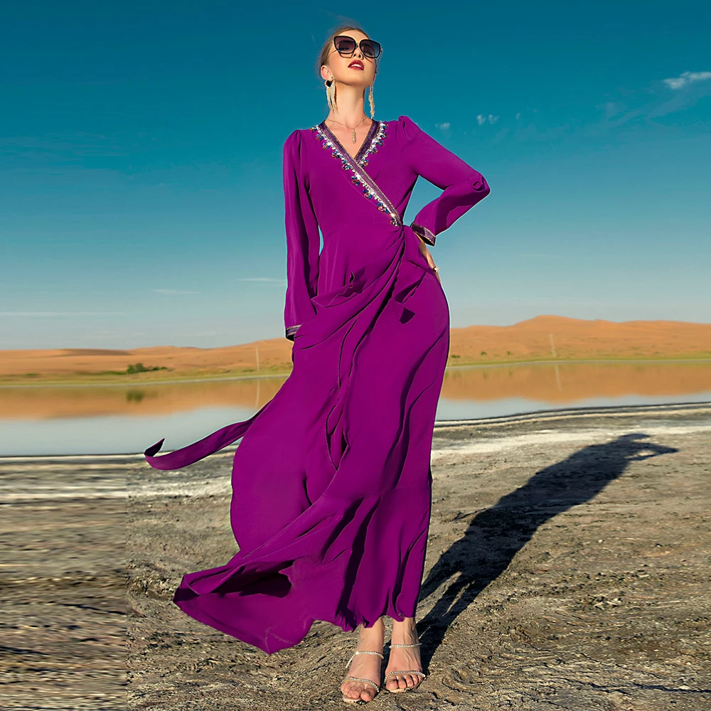 Ramadan Eid Mubarak Abaya Dubai Turkey Islam Muslim Evening Party Long Dress Pakistani Clothes For Women Caftan Robe Musulmane