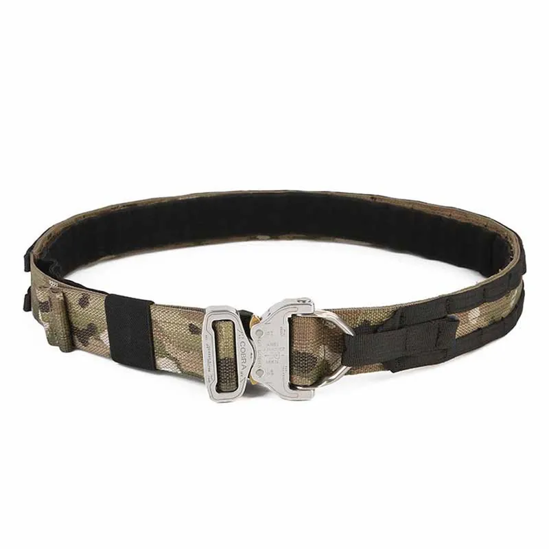 Военный тактический ремень FMA армейский нейлоновый с металлической пряжкой