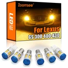 Масштабируемая CAN-шина для Lexus GS 300 400 430 350 450h 250 200t 1991-2018, нет исключительной ошибки вспышки, автомобильная лампа светодиодный ная лампа указателя поворота