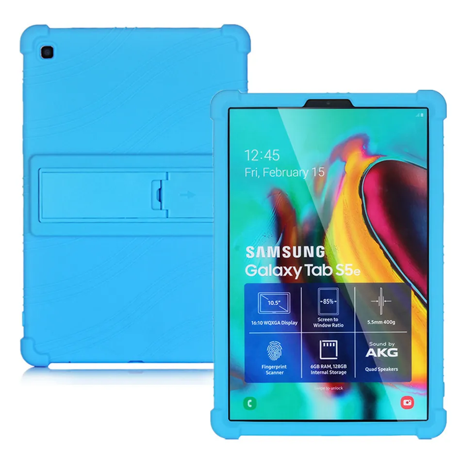 Чехол для планшета Samsung Tab S5e 10 5 2019 чехол Funda tab мягкий силиконовый защитный с