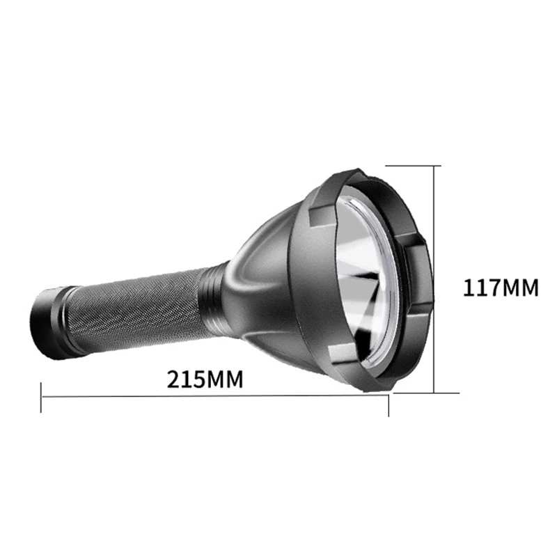 

High Light USB Rechargeable LED Flashlight Outdoor Multifunctional Aluminum Alloy Flashlight L5