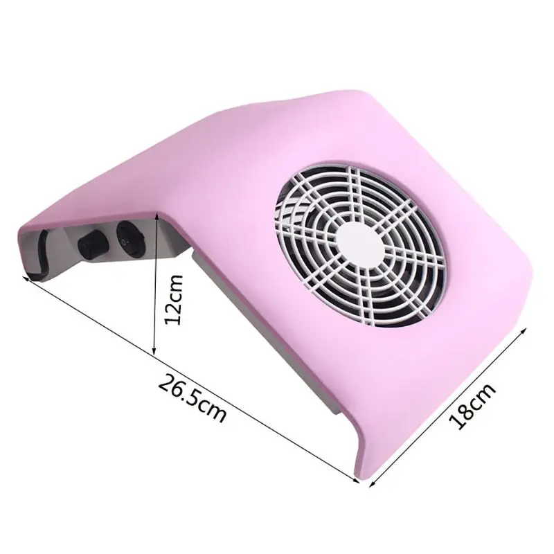 

Pro Nail Dust Suction Collector Fan Vacuum Cleaner Manicure Machine Salon Tools RXJC