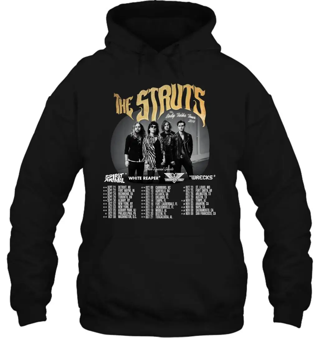 Мужская толстовка The Strats band Body Talks Tour Размер s 3XL женская уличная одежда| |