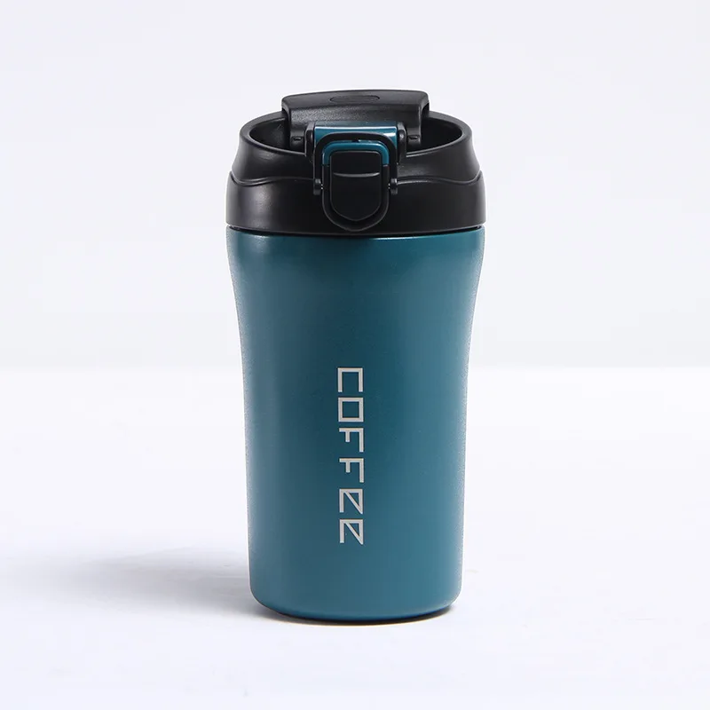 Акция двойная бутылка для воды с индивидуальным принтом 400 мл вакуумная