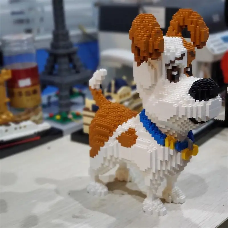 Balody конструктор мультяшная модель маленькие кирпичи фигурки льва звуковая