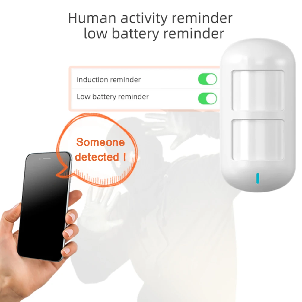 Анти Pet PIR датчик движения Детектор беспроводной WiFi Датчик инфракрасный детектор