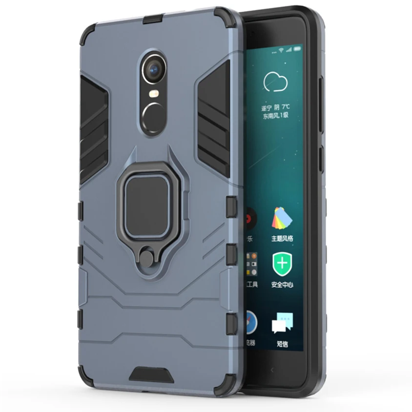 Мобильный телефон с кольцом для корпуса: XiaoMi RadMi Note5 Note6 Note7 5plus 6 7A K20 pro Lite магнитный
