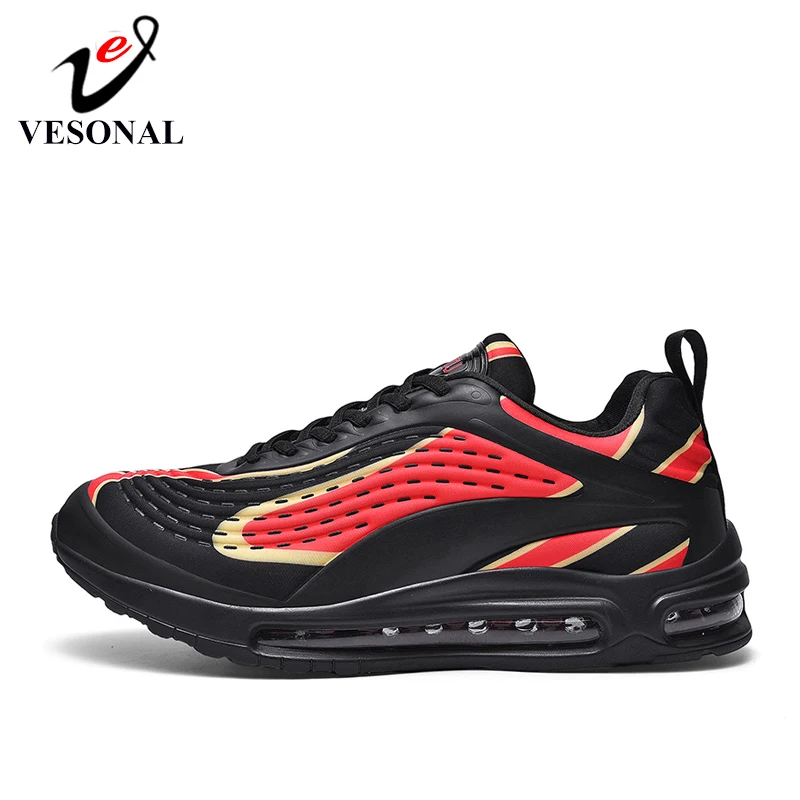 VESONAL 2020 Весенние новые качественные удобные мужские кроссовки в стиле хип-хоп