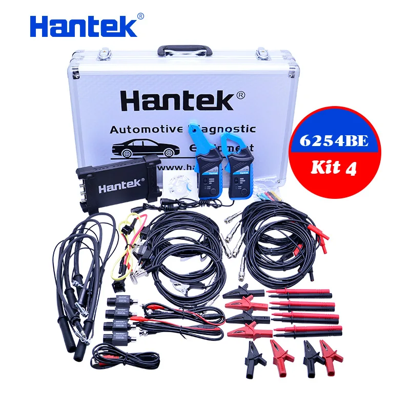 Hantek 6074BE (серия Kit IV) 4CH 70 МГц автомобильное диагностическое оборудование действие