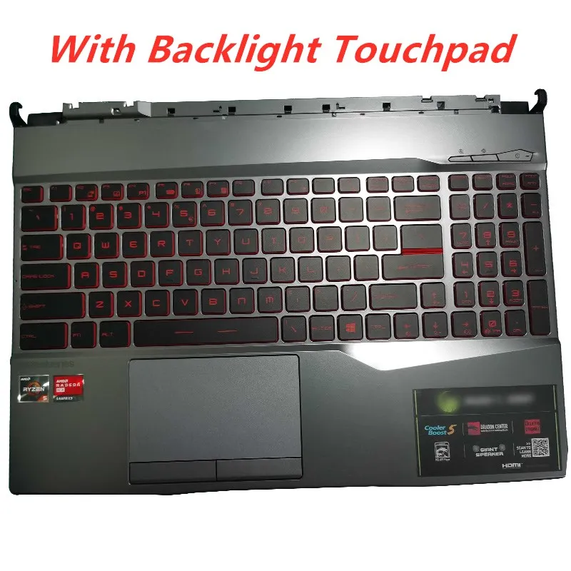 Beli MSI GE65 GL65 GP65 MS-16U1 Notebook Komputer Laptop Tempat Berteduh Atas Kasus Dengan Touchpad Keyboard
