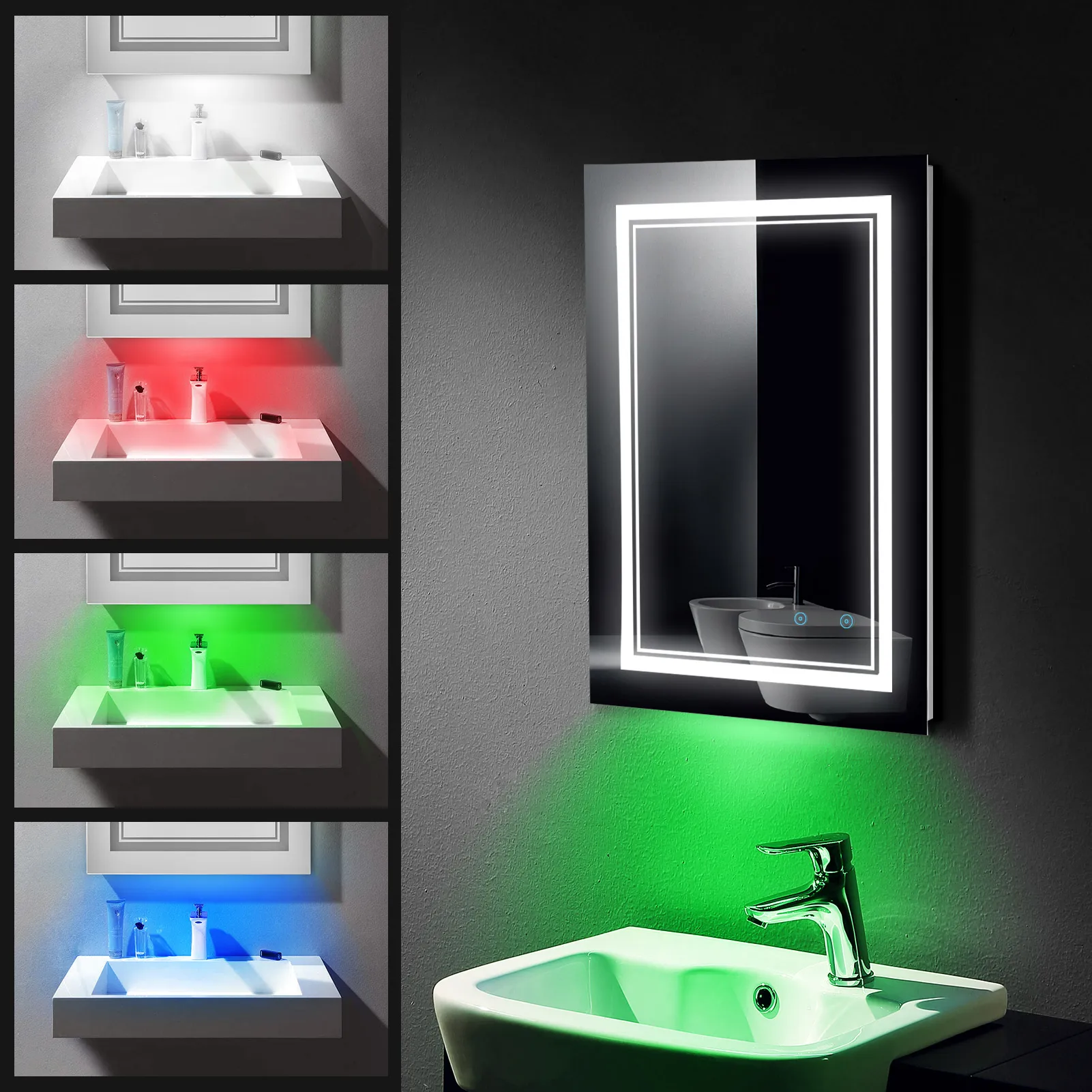 Светодиодный настенный светильник в скандинавском стиле Простой сенсорный