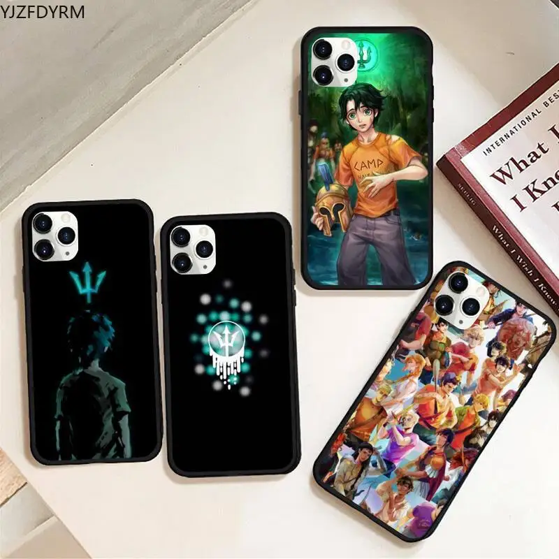

Percy Jackson Phone Case Rubber for iPhone 12 pro max mini 11 pro XS MAX 8 7 6 6S Plus X 5S SE 2020 XR case