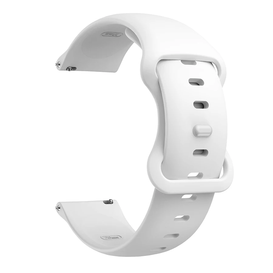 Ремешок силиконовый для Xiaomi Amazfit GTS 2 Mini/2e/Bip браслет Huami GTR 2e/2/GTR 47 мм/Stratos/Pace 20 22 мм