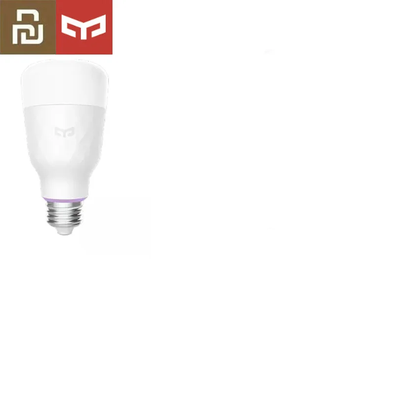 Type 5 Обновленная версия) крепление для спортивной камеры Xiao mi jia Yeelight Смарт светодиодный лампы Красочный 800 люмен 10 Вт E27 лимон умная лампа для mi home приложение - Цвет: Type 5
