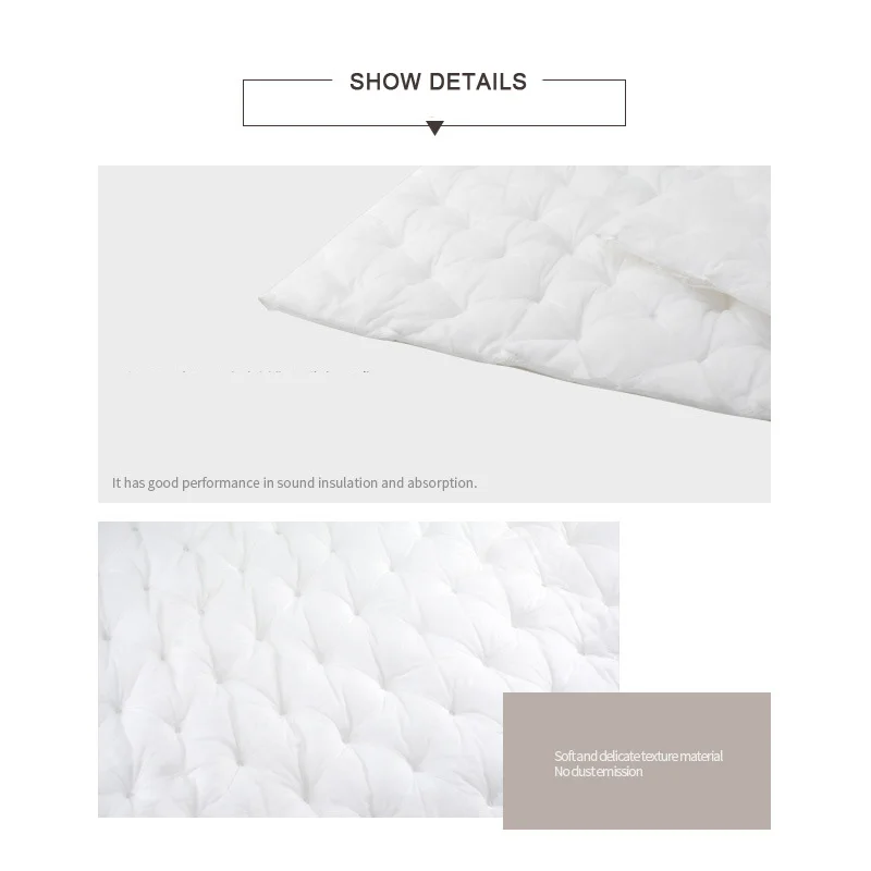 Автомобильная звукоизоляция хлопковый автомобильный звукопоглощающий Черный