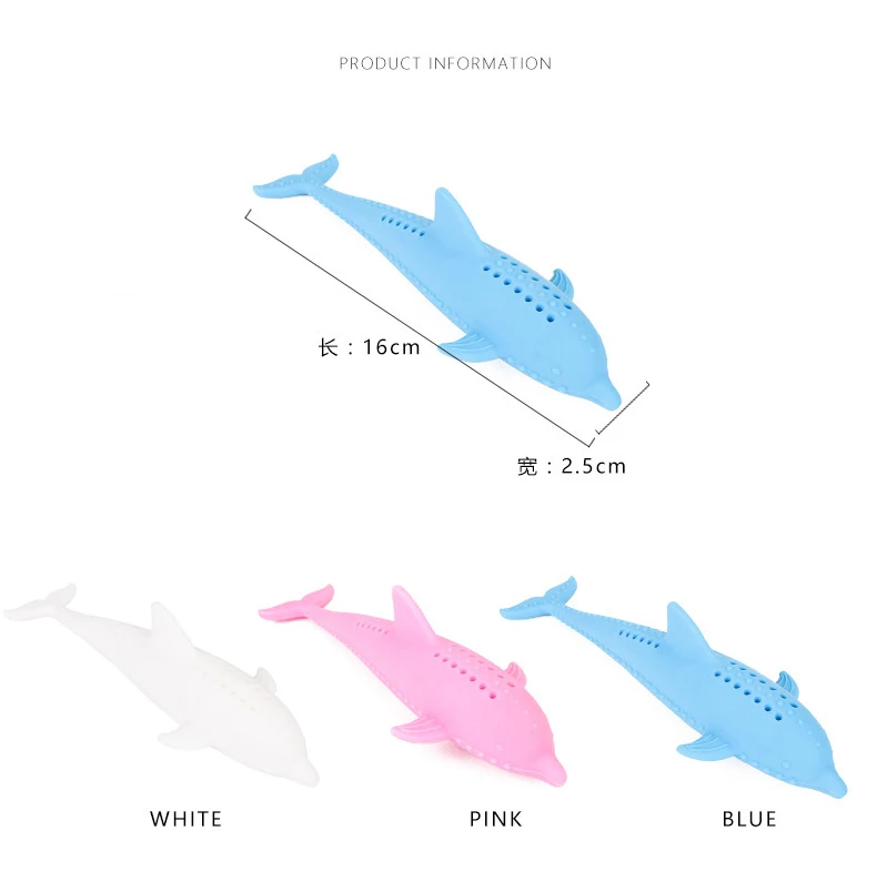 Мягкая силиконовая игрушечная зубная щетка для кошачьей мяты домашних животных