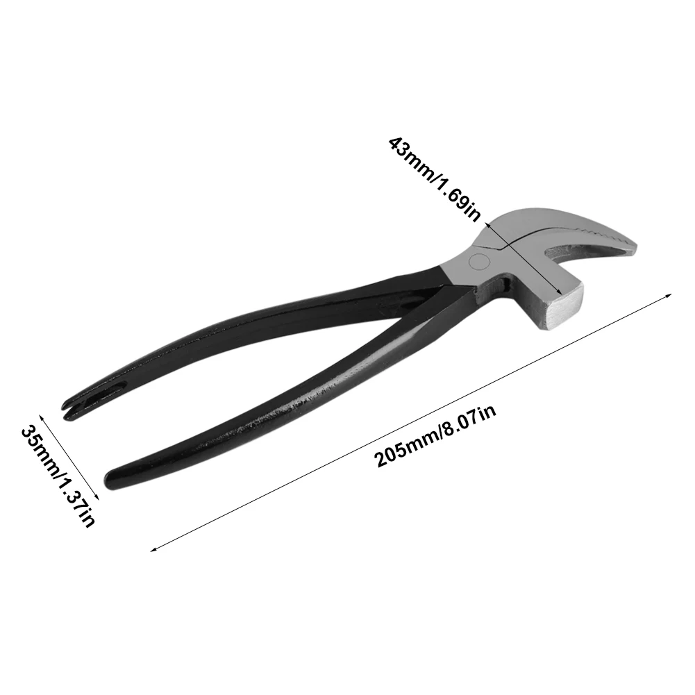 

45# Steel Cobbler Plier For Shoemaking Leather Craft DIY Working Tool Beak Shape Hand Operated