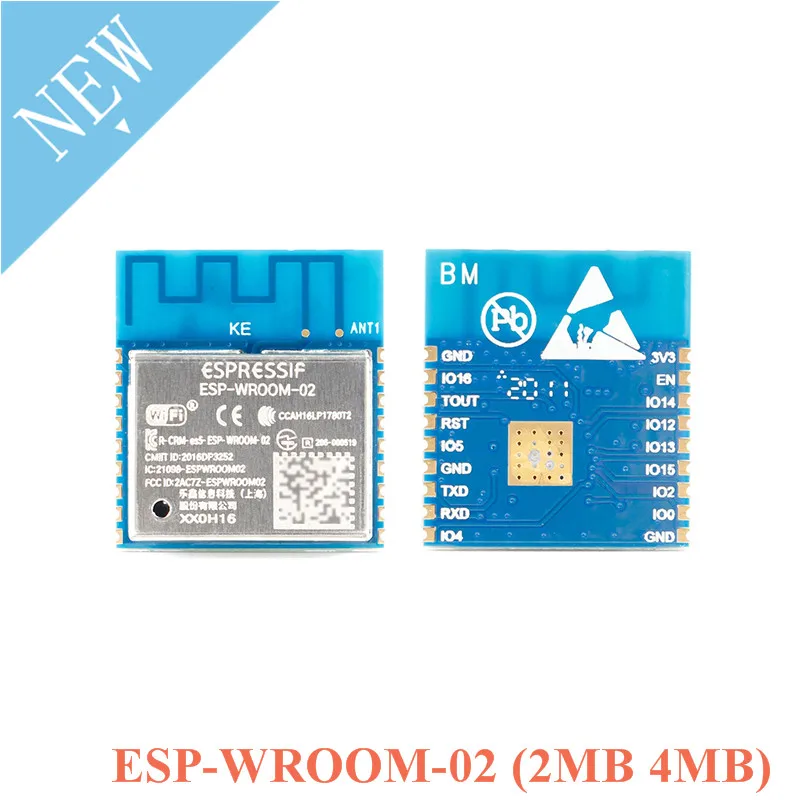 

ESP-WROOM-02 2 Мб 4 Мб Wi-Fi Беспроводной MCU модуль ESP8266 ESP8266EX IoT