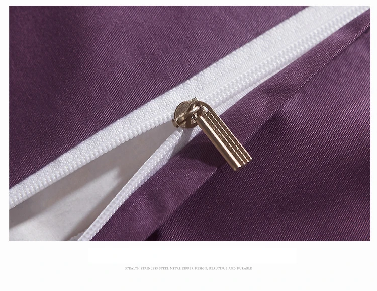 100% шелк однотонный пододеяльник Королевский размер высококачественное