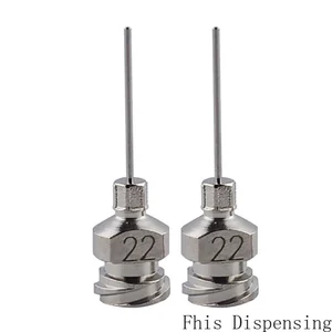 Двойная Резьбовая втулка, игла для дозирования с замком, 12 дюйма, затупленная Концевая канюля (полностью металлическая), упаковка из 12 шт.