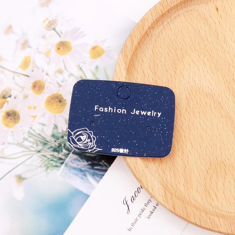 Новинка 2020 бирка для упаковки ювелирных изделий в уши серьги картонные украшения