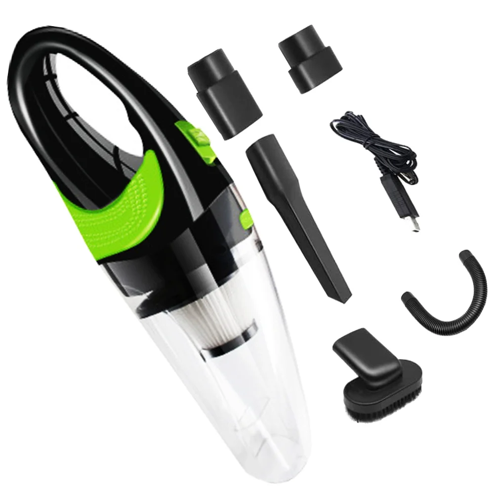 

6500pa Handheld Vacuum Cleaner 120W USB Car Wireless Wet Dry Mini Vacuum Cleaner Dust Collector For Car Home Cleaning