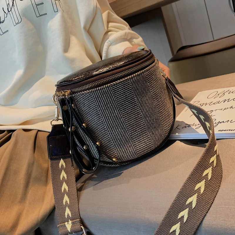 Модная цветная женская сумка мессенджер на плечо нагрудная для девушек молнии