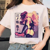 ouma kokichi graphic tees anime danganronpa t shirt unisex cartoon harajuku t shirt women kawaii nagito komaeda summer tops tees